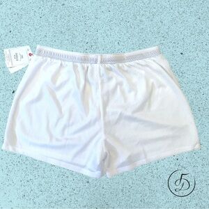 NWT Women’s Champion Athletic Mesh Shorts Size Large White